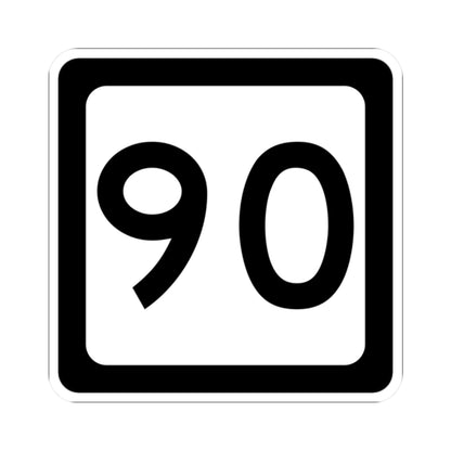 WV-90 (Virginia) (Road Sign) STICKER Vinyl Kiss-Cut Decal