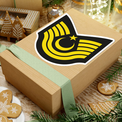 Army TUR OR 07 (Turkey) (Military Rank) STICKER Vinyl Kiss-Cut Decal