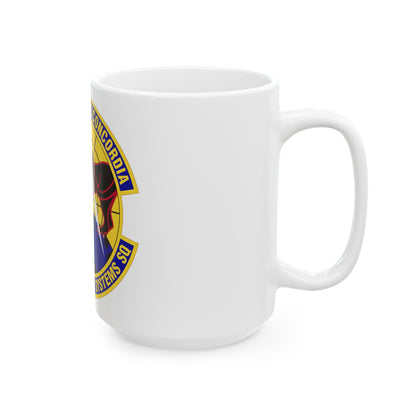 638th Electronic Systems Squadron (U.S. Air Force) White Coffee Mug-The Sticker Space