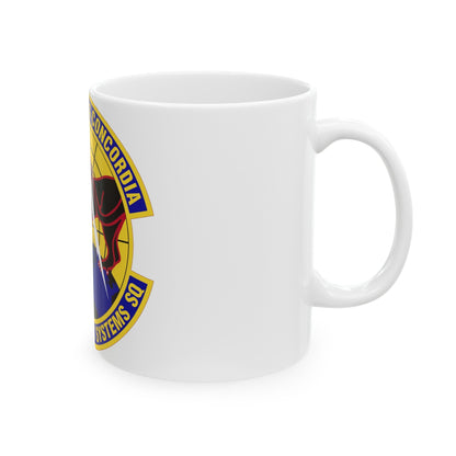 638th Electronic Systems Squadron (U.S. Air Force) White Coffee Mug-The Sticker Space