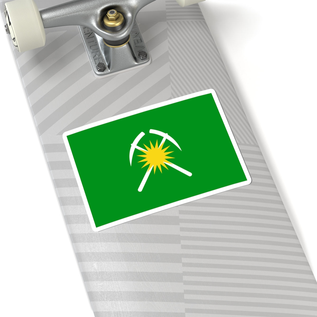 Flag of Raychikhinsk Amur oblast (Russia) STICKER Vinyl Kiss-Cut Decal