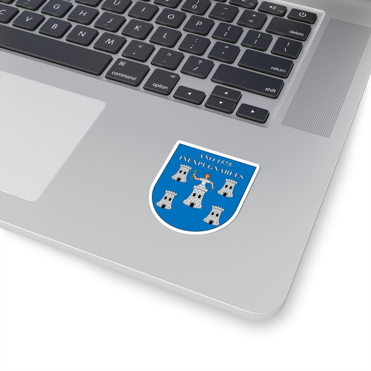 Escudo de Allo (Spain) (Coat of Arms) STICKER Vinyl Kiss-Cut Decal