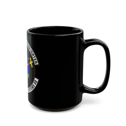 639th Electronic Systems Squadron (U.S. Air Force) Black Coffee Mug-The Sticker Space