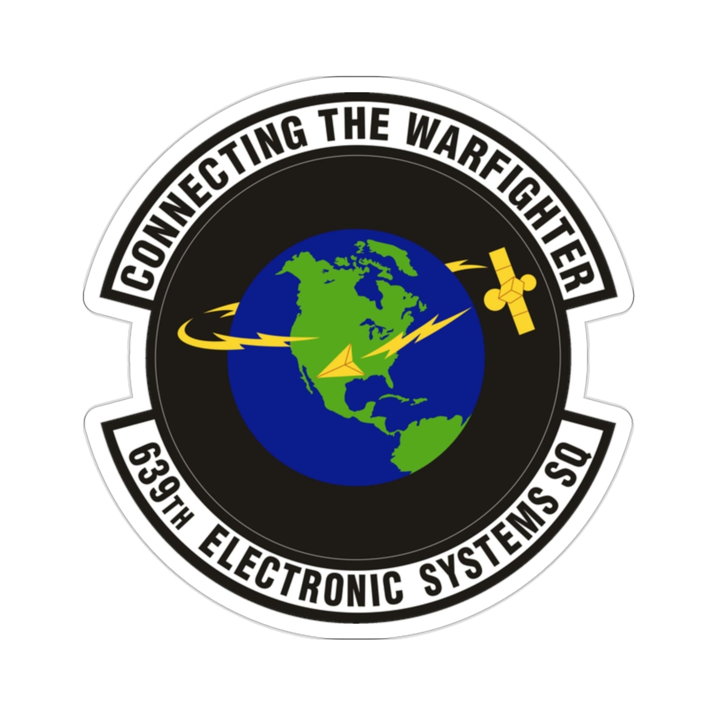 639th Electronic Systems Squadron (U.S. Air Force) STICKER Vinyl Die-Cut Decal-2 Inch-The Sticker Space