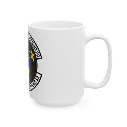 639th Electronic Systems Squadron (U.S. Air Force) White Coffee Mug-The Sticker Space