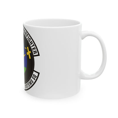 639th Electronic Systems Squadron (U.S. Air Force) White Coffee Mug-The Sticker Space