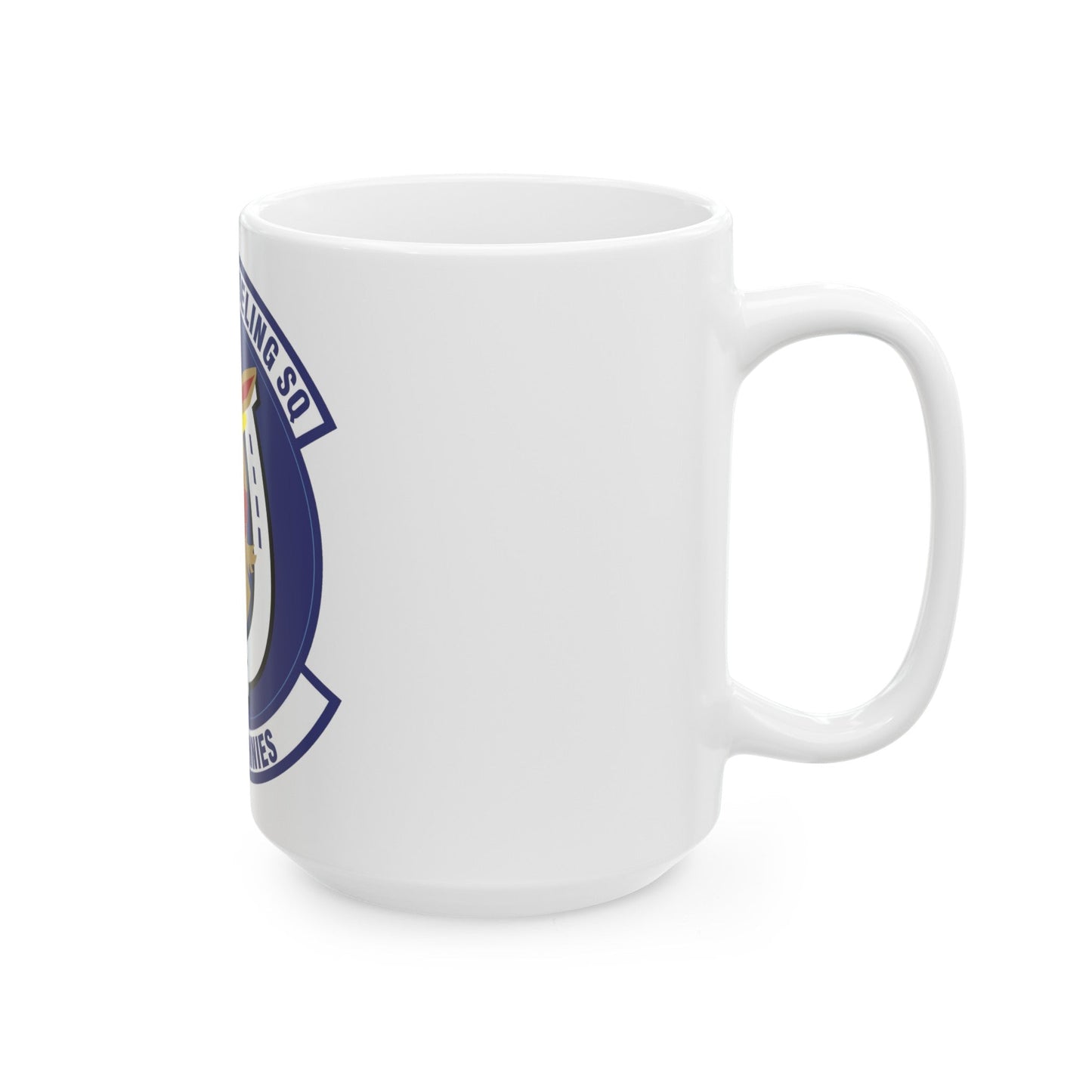 63d Air Refueling Squadron (U.S. Air Force) White Coffee Mug-The Sticker Space