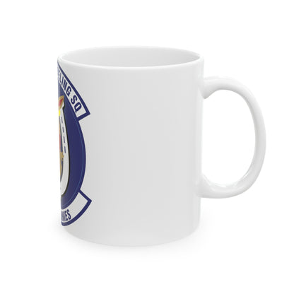 63d Air Refueling Squadron (U.S. Air Force) White Coffee Mug-The Sticker Space