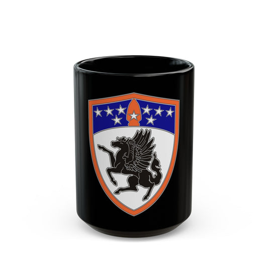 63rd Aviation Brigade (U.S. Army) Black Coffee Mug-15oz-The Sticker Space