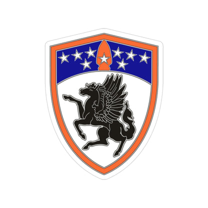 63rd Aviation Brigade (U.S. Army) Transparent STICKER Die-Cut Vinyl Decal-3 Inch-The Sticker Space