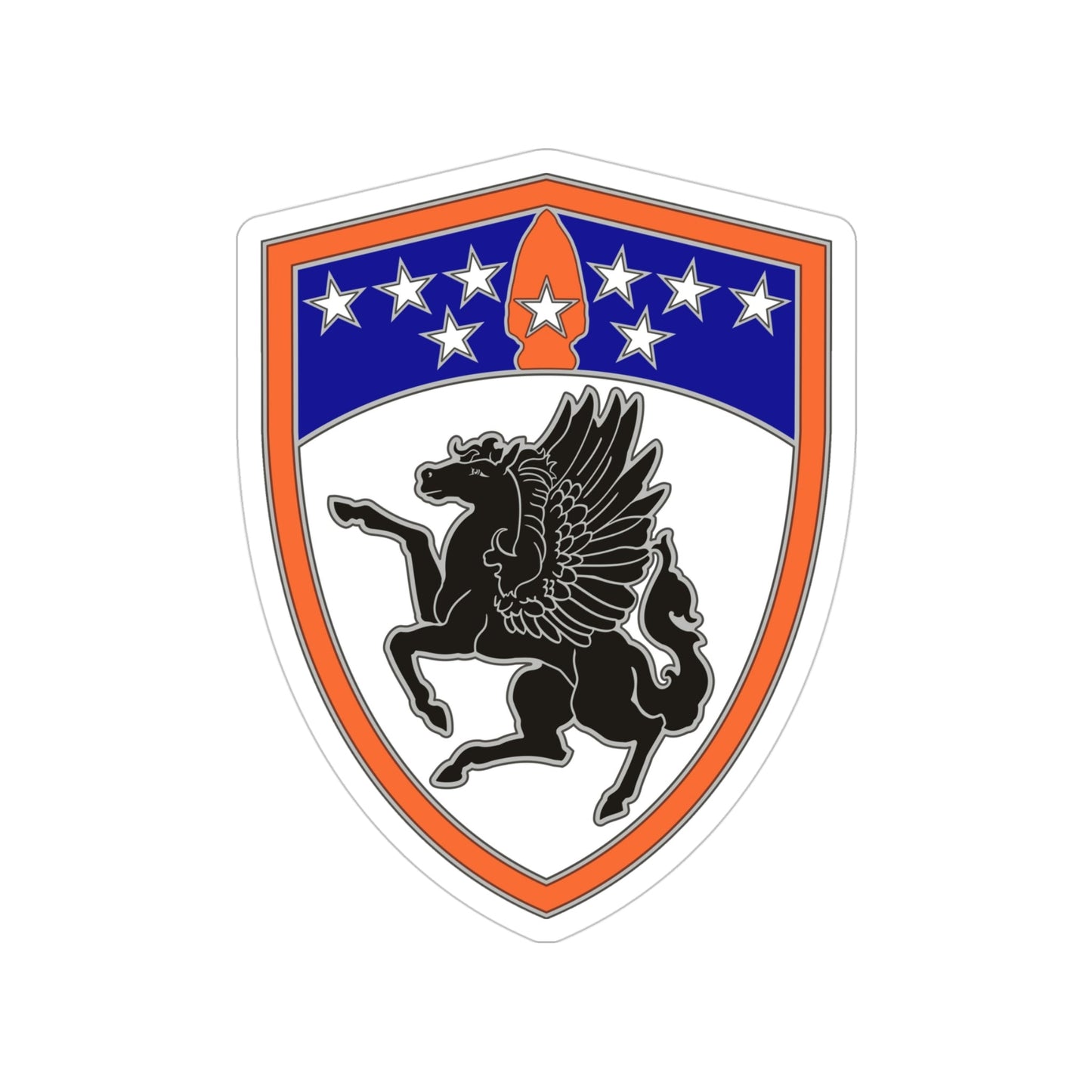 63rd Aviation Brigade (U.S. Army) Transparent STICKER Die-Cut Vinyl Decal-4 Inch-The Sticker Space