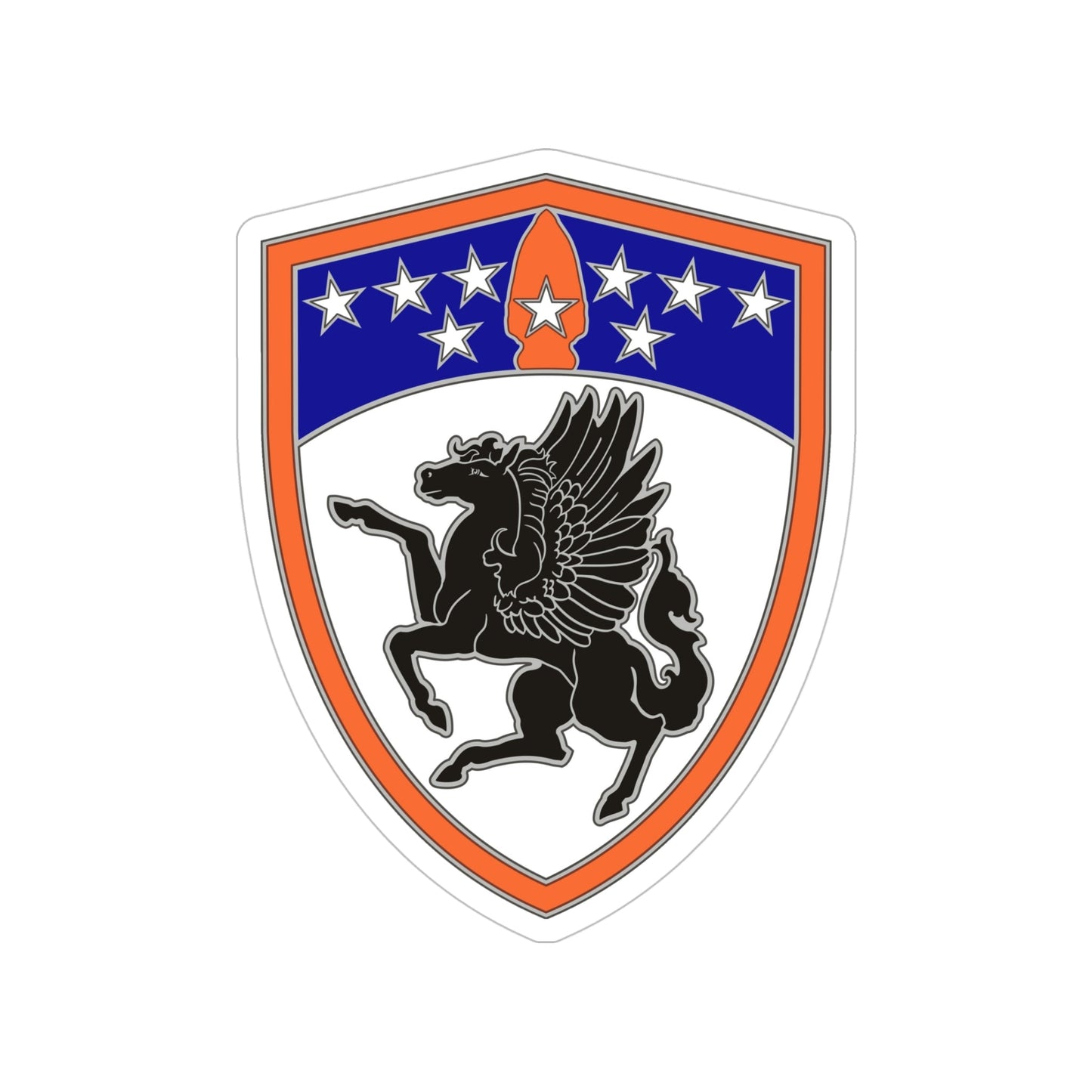 63rd Aviation Brigade (U.S. Army) Transparent STICKER Die-Cut Vinyl Decal-5 Inch-The Sticker Space