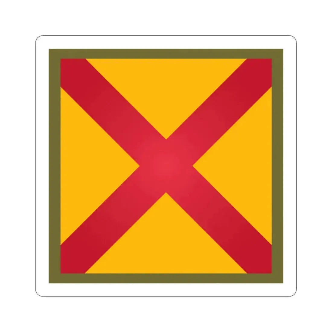 63rd Cavalry Division (U.S. Army) STICKER Vinyl Die-Cut Decal 2 Inch - The Sticker Space