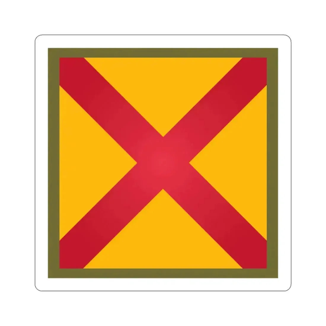 63rd Cavalry Division (U.S. Army) STICKER Vinyl Die-Cut Decal 3 Inch - The Sticker Space