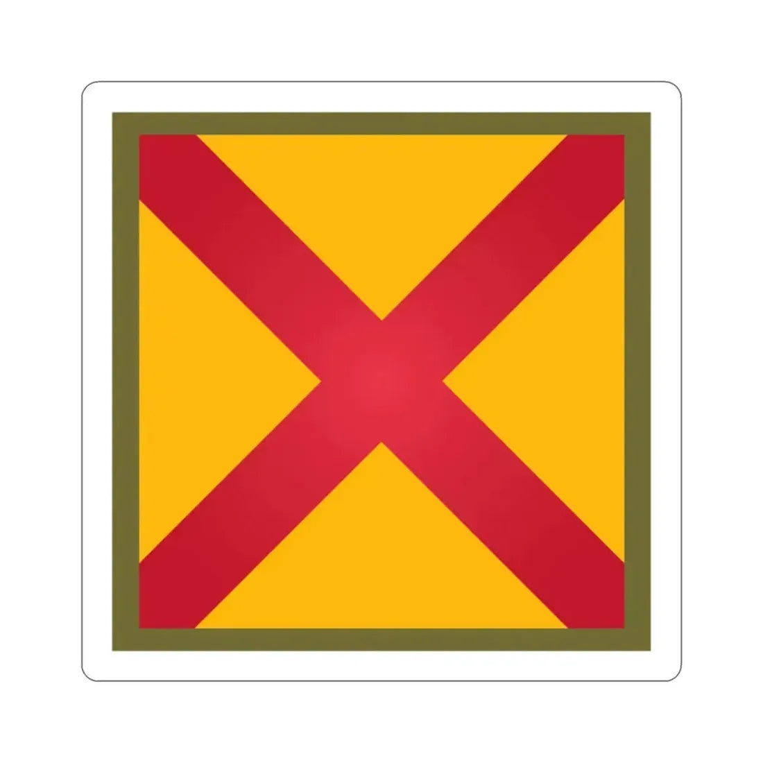 63rd Cavalry Division (U.S. Army) STICKER Vinyl Die-Cut Decal 3 Inch - The Sticker Space