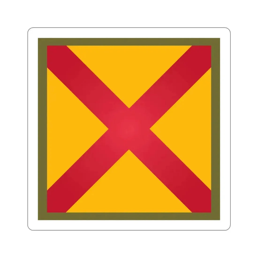 63rd Cavalry Division (U.S. Army) STICKER Vinyl Die-Cut Decal 5 Inch - The Sticker Space