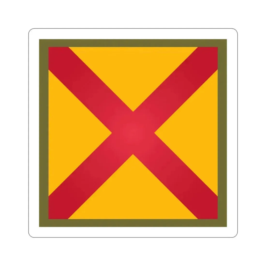 63rd Cavalry Division (U.S. Army) STICKER Vinyl Die-Cut Decal 6 Inch - The Sticker Space