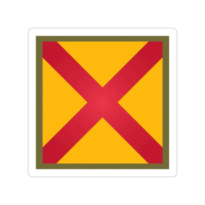 63rd Cavalry Division (U.S. Army) Transparent STICKER Die-Cut Vinyl Decal 2 Inch - The Sticker Space