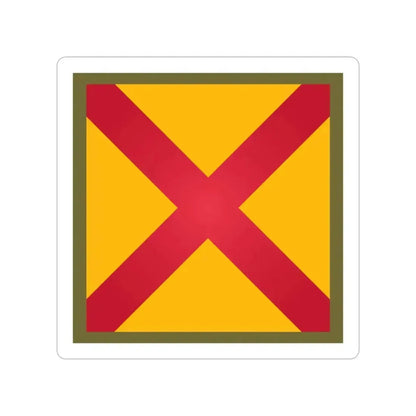 63rd Cavalry Division (U.S. Army) Transparent STICKER Die-Cut Vinyl Decal 3 Inch - The Sticker Space