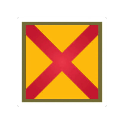 63rd Cavalry Division (U.S. Army) Transparent STICKER Die-Cut Vinyl Decal 3 Inch - The Sticker Space