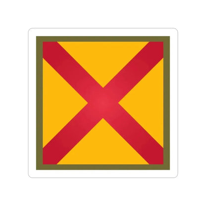 63rd Cavalry Division (U.S. Army) Transparent STICKER Die-Cut Vinyl Decal 4 Inch - The Sticker Space