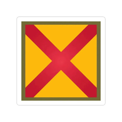 63rd Cavalry Division (U.S. Army) Transparent STICKER Die-Cut Vinyl Decal 5 Inch - The Sticker Space