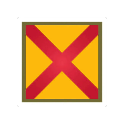 63rd Cavalry Division (U.S. Army) Transparent STICKER Die-Cut Vinyl Decal 5 Inch - The Sticker Space