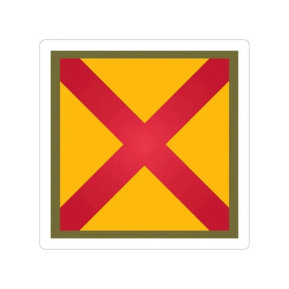 63rd Cavalry Division (U.S. Army) Transparent STICKER Die-Cut Vinyl Decal 6 Inch - The Sticker Space