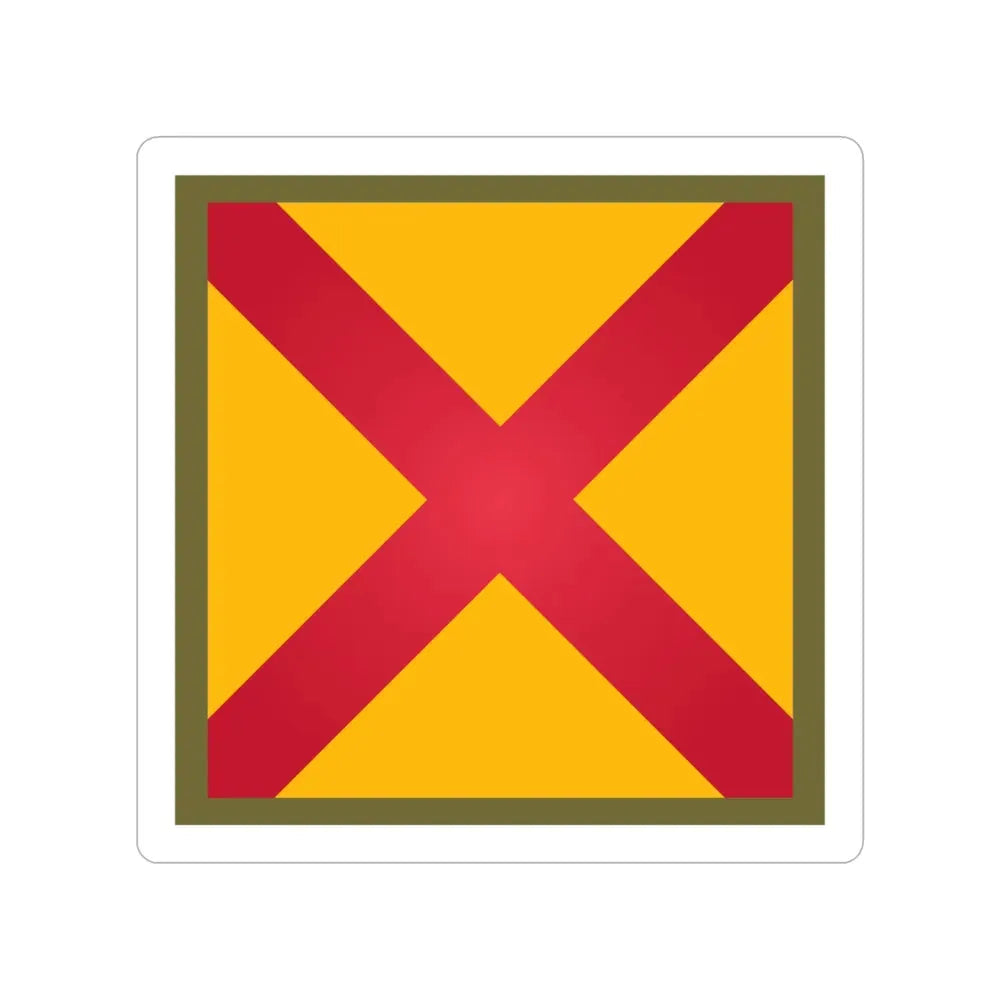 63rd Cavalry Division (U.S. Army) Transparent STICKER Die-Cut Vinyl Decal - The Sticker Space