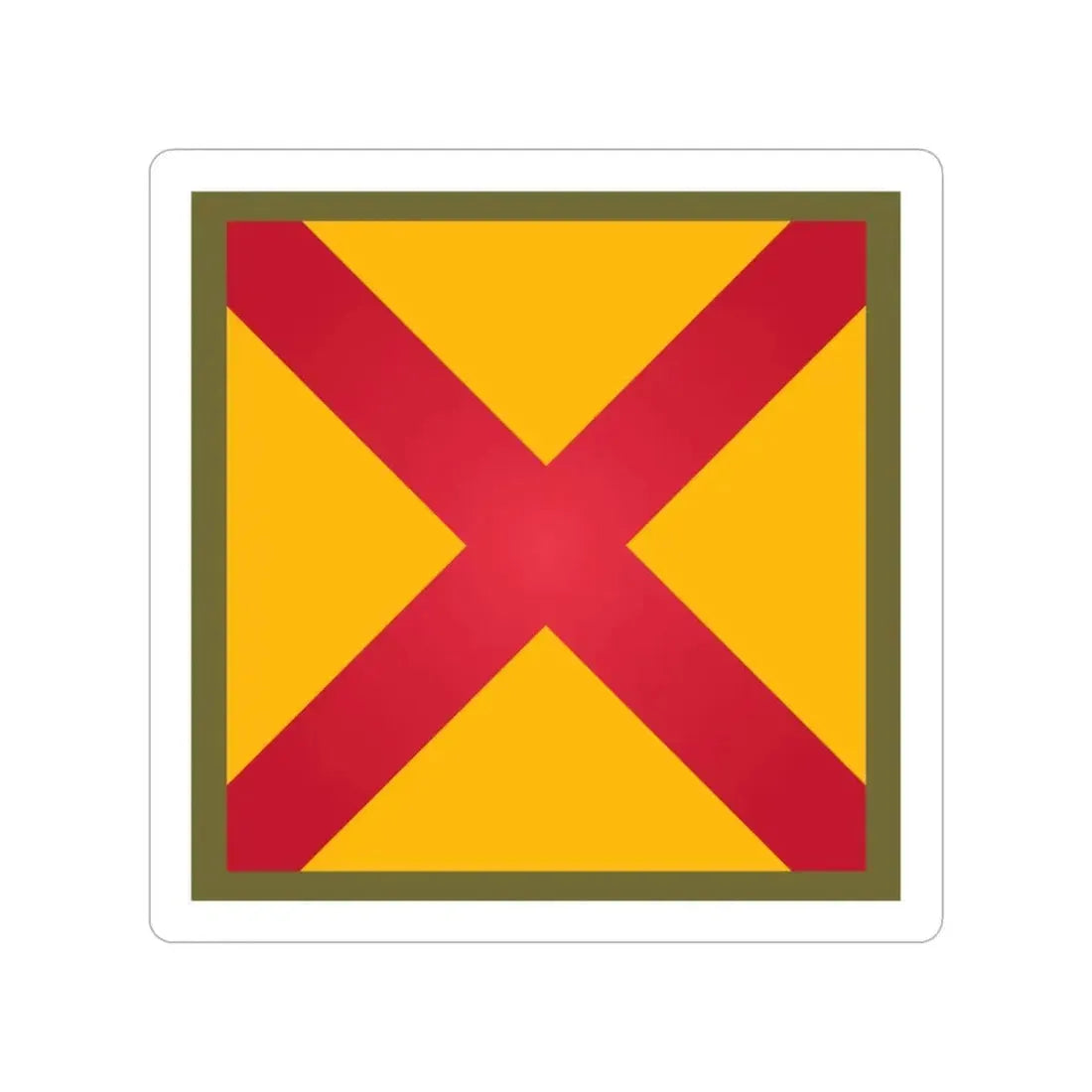 63rd Cavalry Division (U.S. Army) Transparent STICKER Die-Cut Vinyl Decal - The Sticker Space