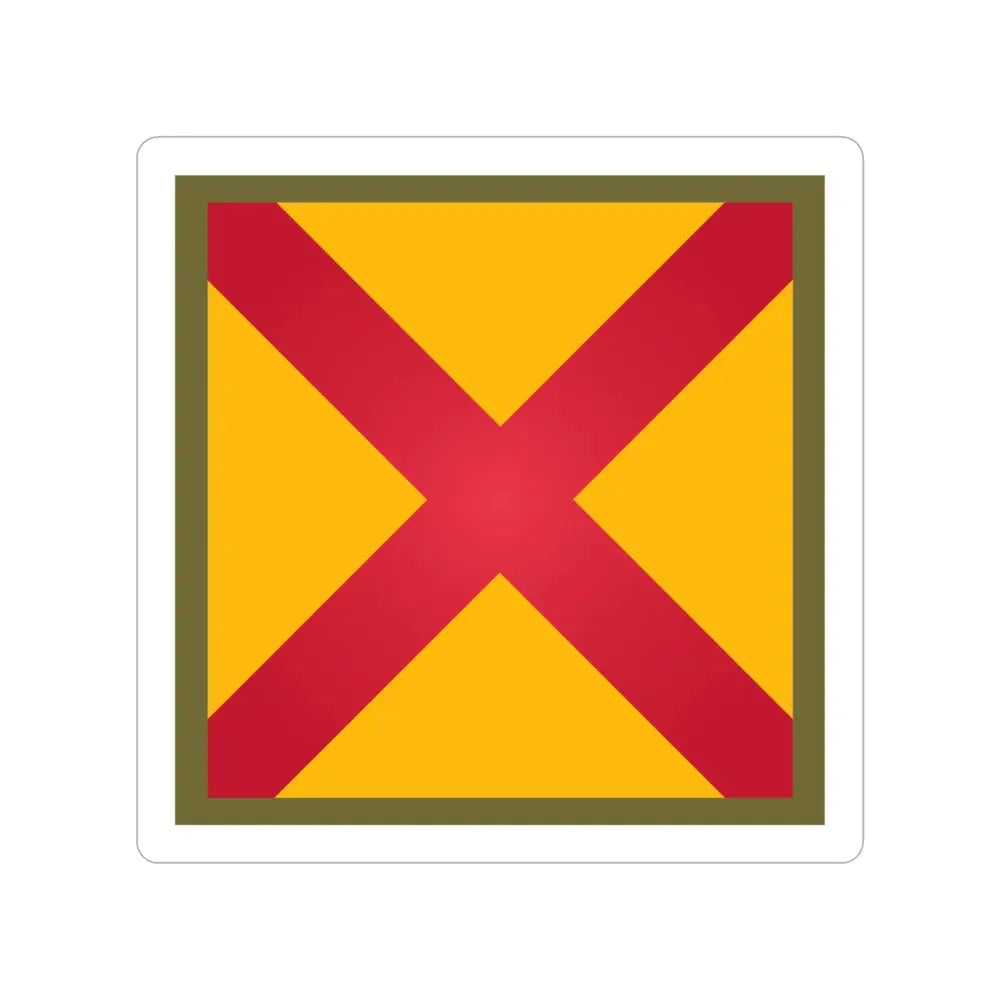 63rd Cavalry Division (U.S. Army) Transparent STICKER Die-Cut Vinyl Decal - The Sticker Space