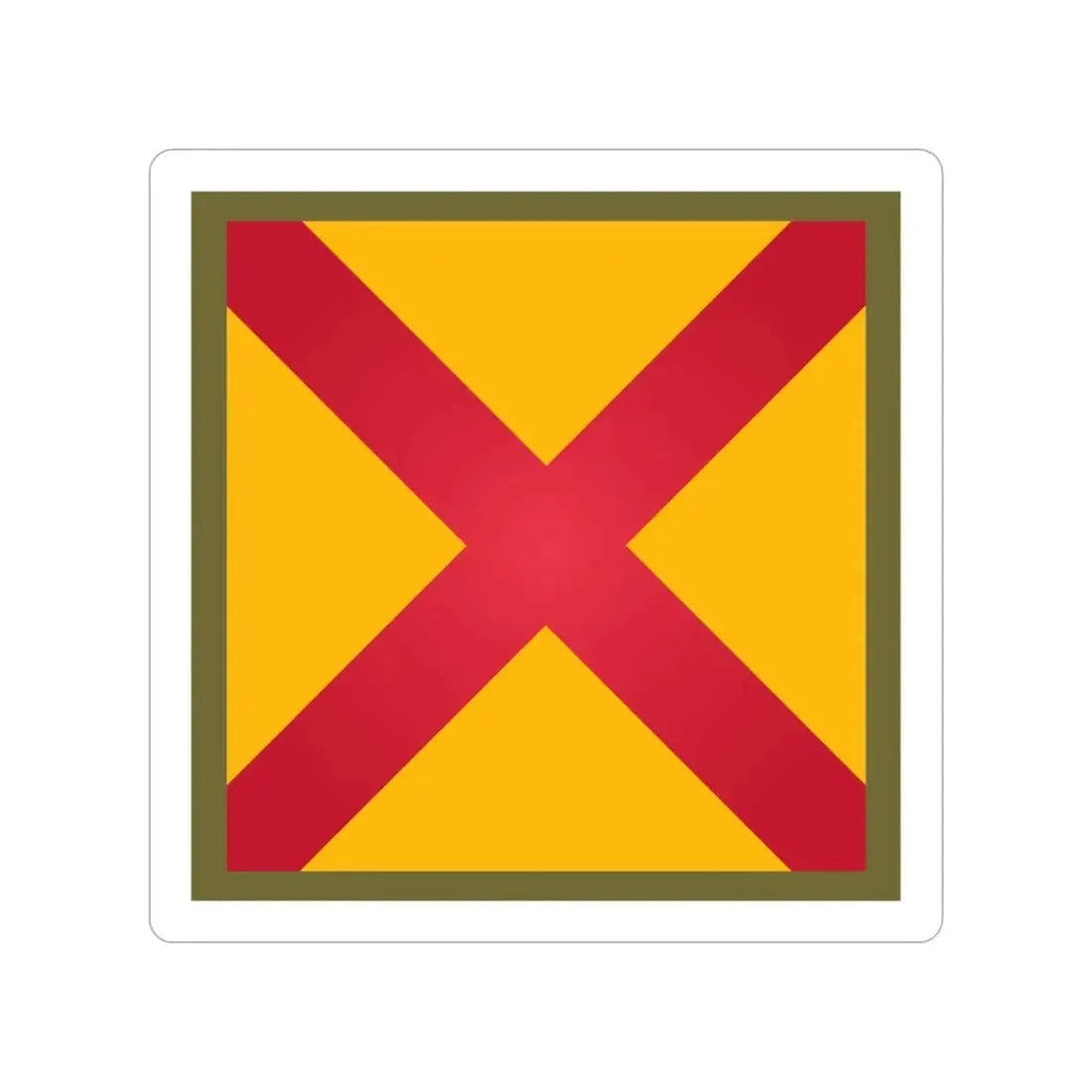 63rd Cavalry Division (U.S. Army) Transparent STICKER Die-Cut Vinyl Decal - The Sticker Space