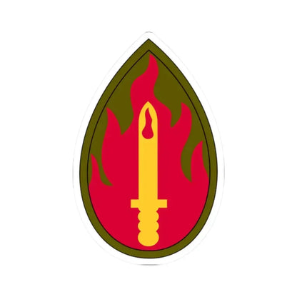 63rd Infantry Division SSI (U.S. Army) STICKER Vinyl Kiss-Cut Decal - The Sticker Space