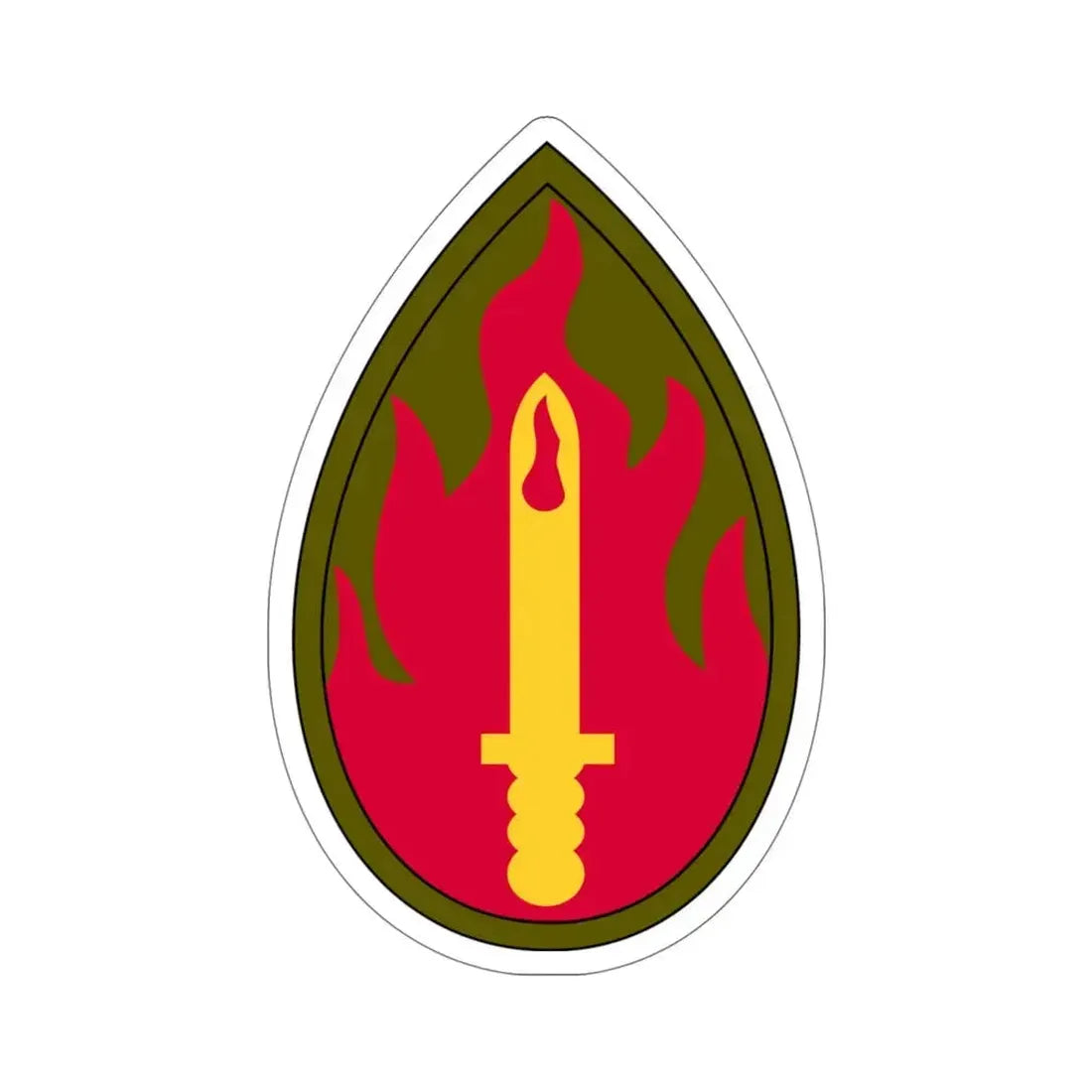 63rd Infantry Division (U.S. Army) STICKER Vinyl Die-Cut Decal 5 Inch - The Sticker Space