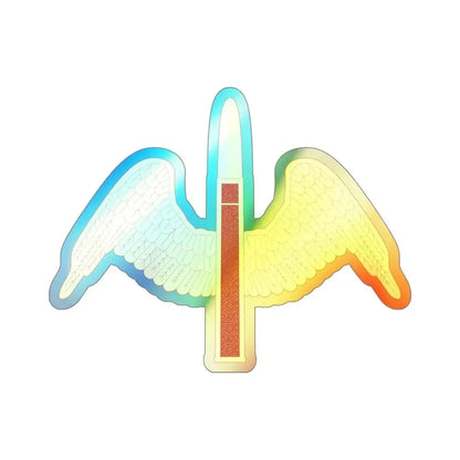 64 Antiaircraft Artillery Battalion (U.S. Army) Holographic STICKER Die-Cut Vinyl Decal - The Sticker Space