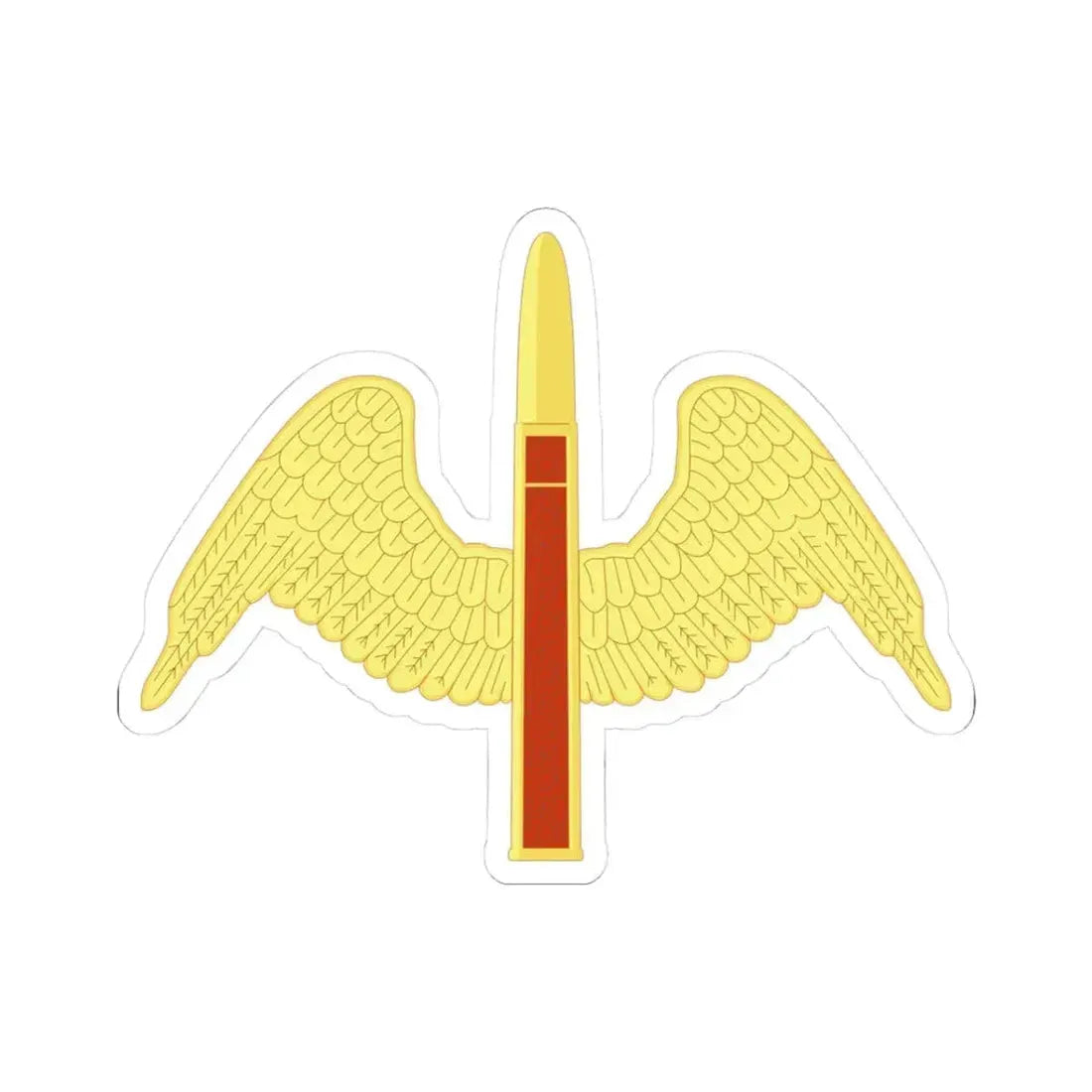 64 Antiaircraft Artillery Battalion (U.S. Army) STICKER Vinyl Kiss-Cut Decal 3 Inch White - The Sticker Space