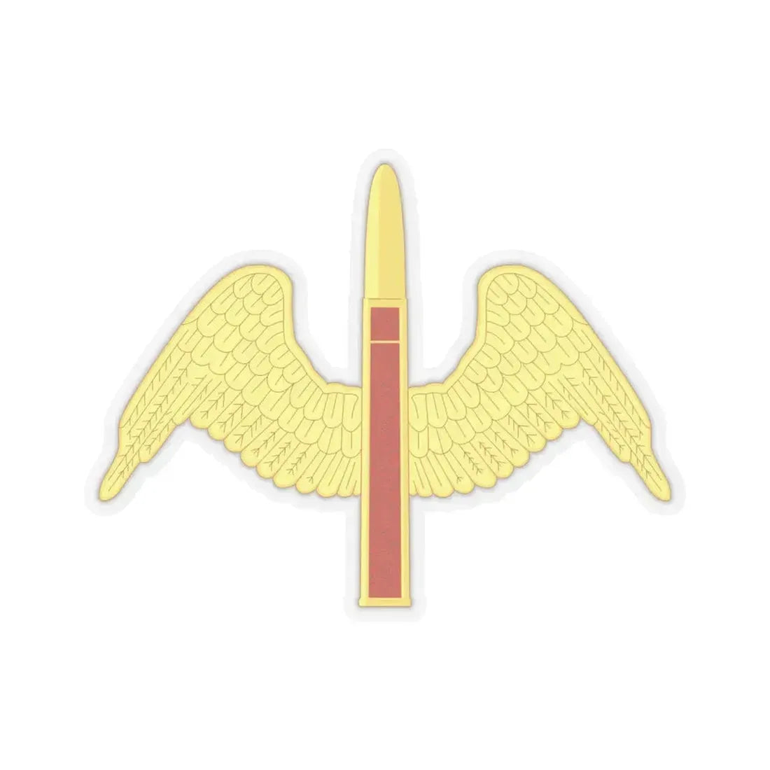 64 Antiaircraft Artillery Battalion (U.S. Army) STICKER Vinyl Kiss-Cut Decal 4 Inch Transparent - The Sticker Space