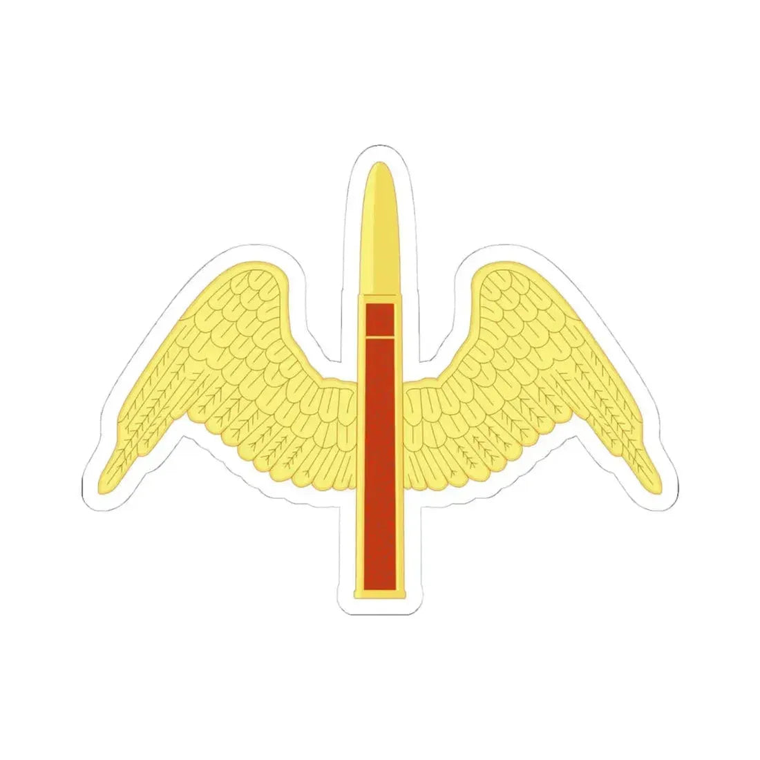 64 Antiaircraft Artillery Battalion (U.S. Army) STICKER Vinyl Kiss-Cut Decal 4 Inch White - The Sticker Space