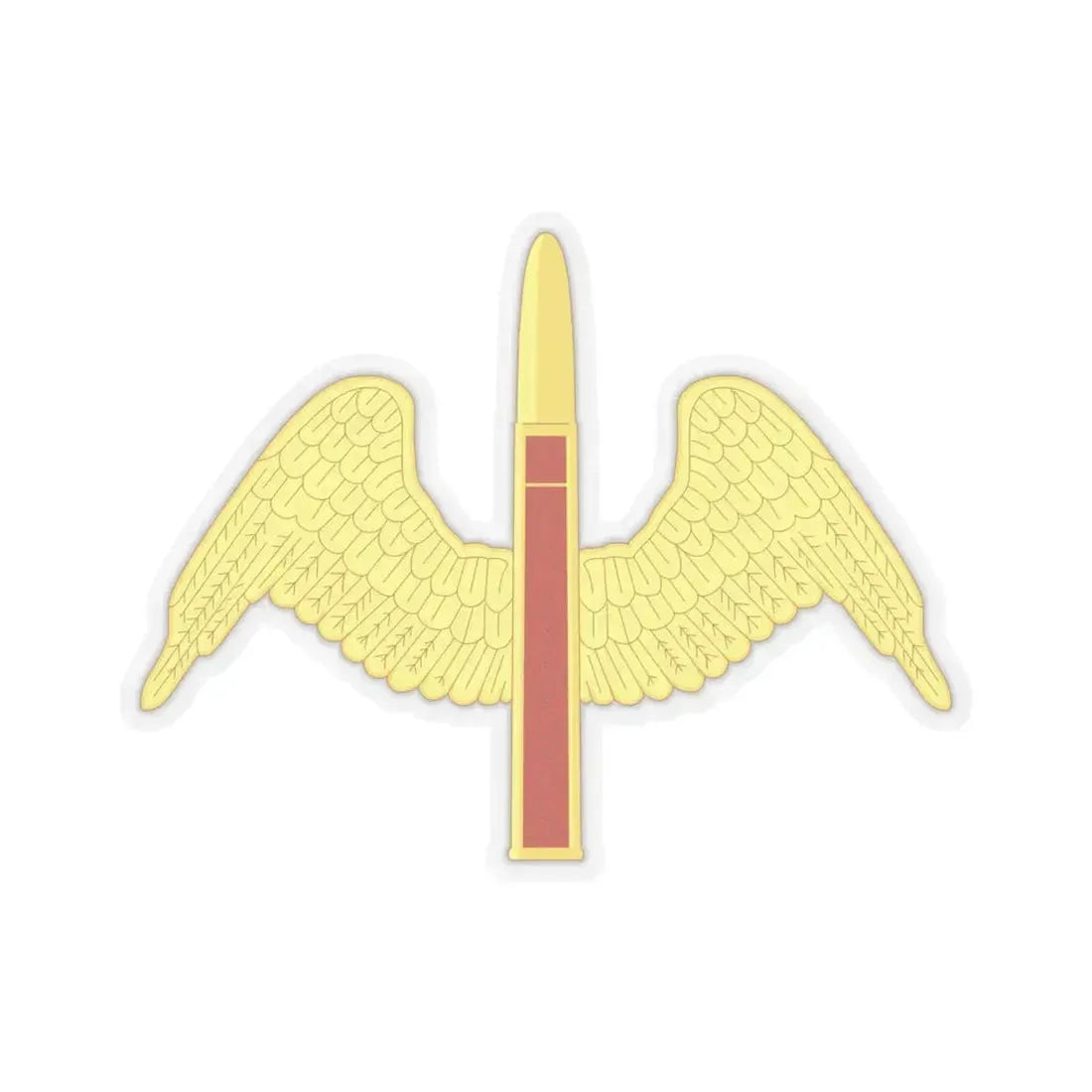 64 Antiaircraft Artillery Battalion (U.S. Army) STICKER Vinyl Kiss-Cut Decal 6 Inch Transparent - The Sticker Space