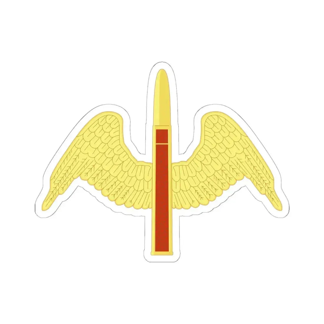 64 Antiaircraft Artillery Battalion (U.S. Army) STICKER Vinyl Kiss-Cut Decal 6 Inch White - The Sticker Space