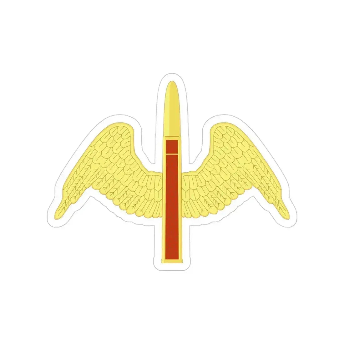 64 Antiaircraft Artillery Battalion (U.S. Army) Transparent STICKER Die-Cut Vinyl Decal 4 Inch - The Sticker Space