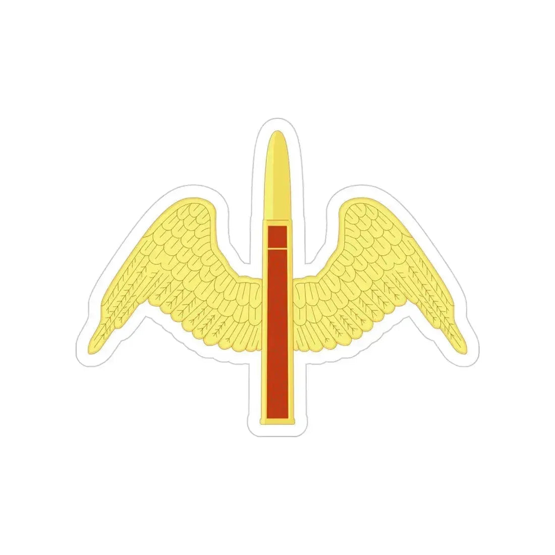 64 Antiaircraft Artillery Battalion (U.S. Army) Transparent STICKER Die-Cut Vinyl Decal 4 Inch - The Sticker Space