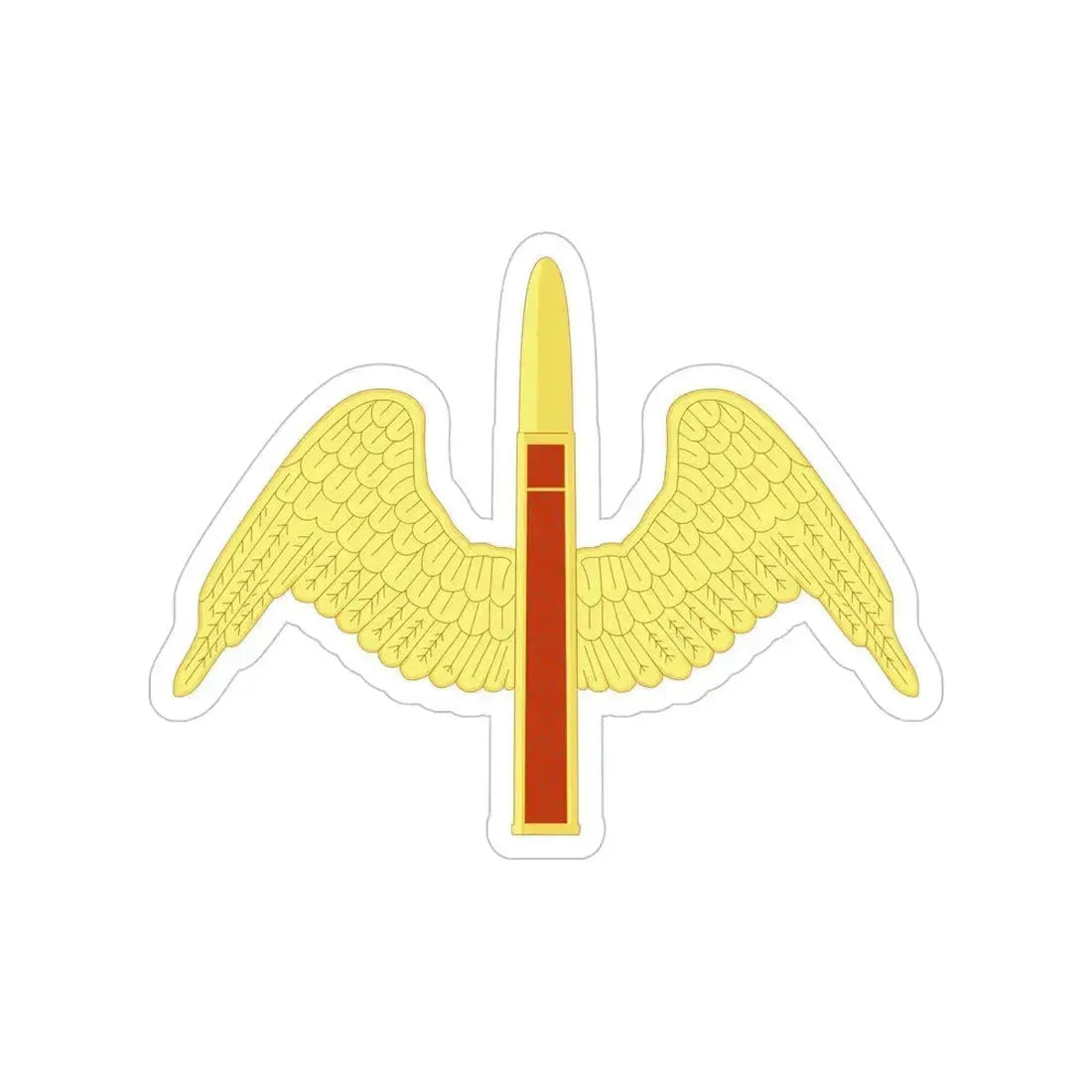 64 Antiaircraft Artillery Battalion (U.S. Army) Transparent STICKER Die-Cut Vinyl Decal 5 Inch - The Sticker Space