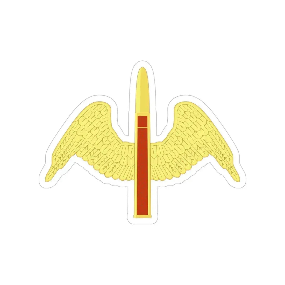 64 Antiaircraft Artillery Battalion (U.S. Army) Transparent STICKER Die-Cut Vinyl Decal 5 Inch - The Sticker Space