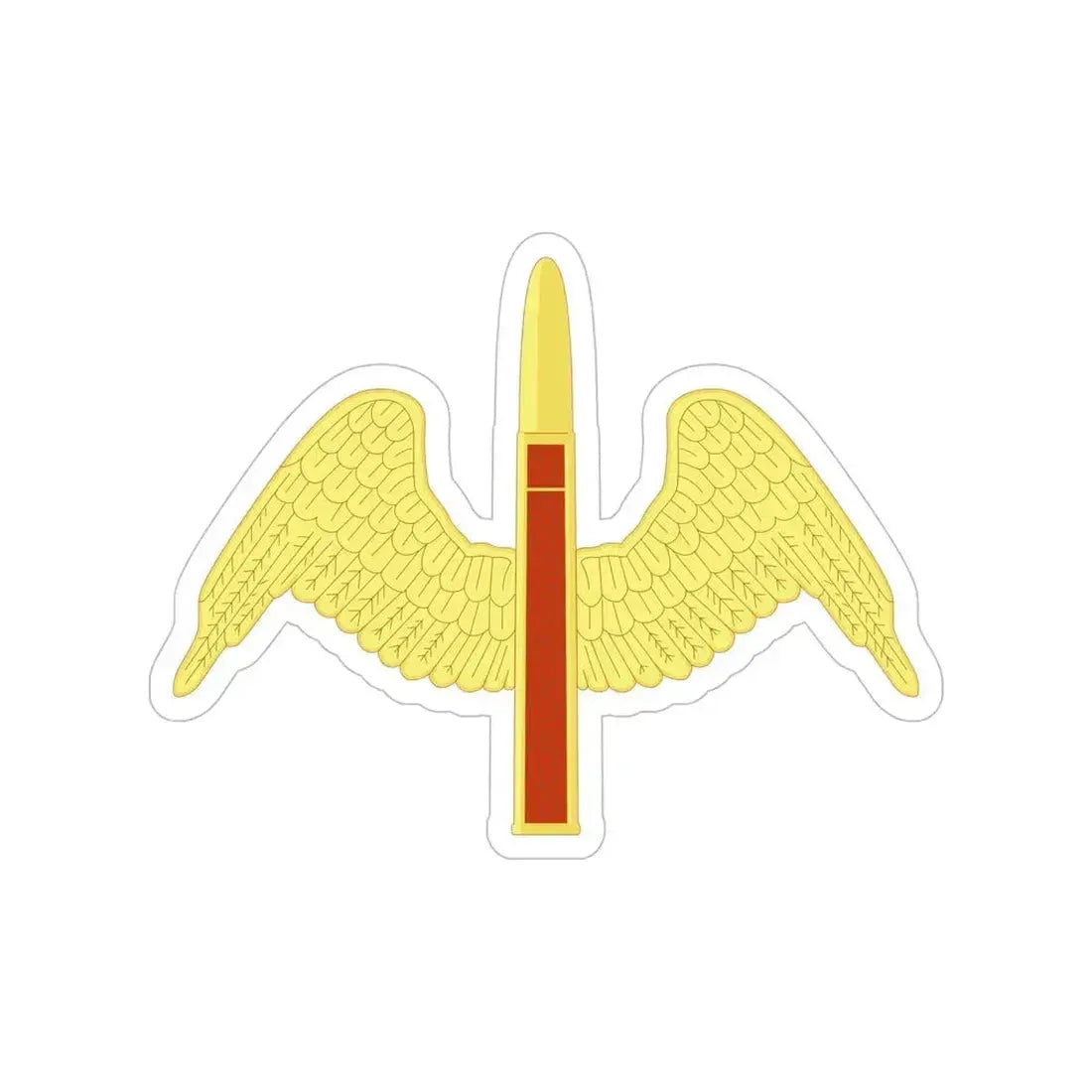 64 Antiaircraft Artillery Battalion (U.S. Army) Transparent STICKER Die-Cut Vinyl Decal 6 Inch - The Sticker Space