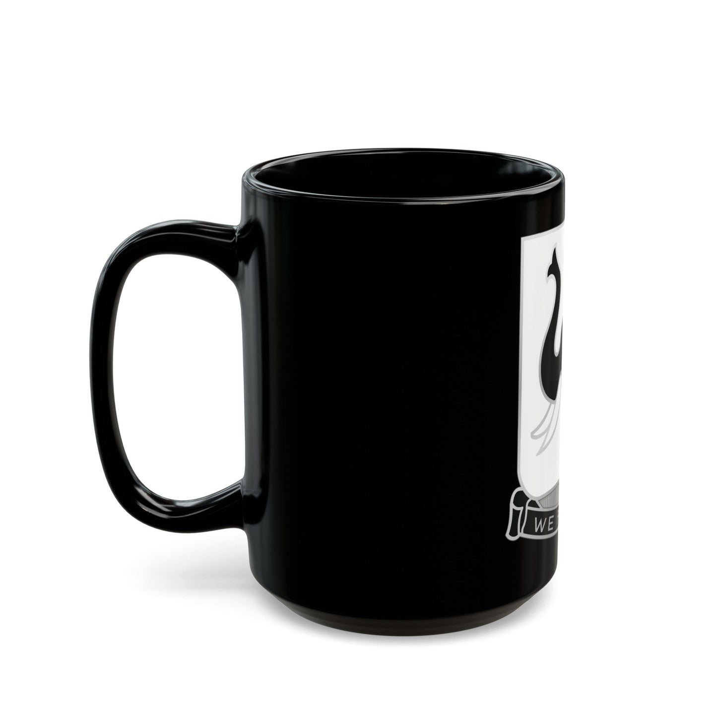 64 Armor Regiment (U.S. Army) Black Coffee Mug-The Sticker Space