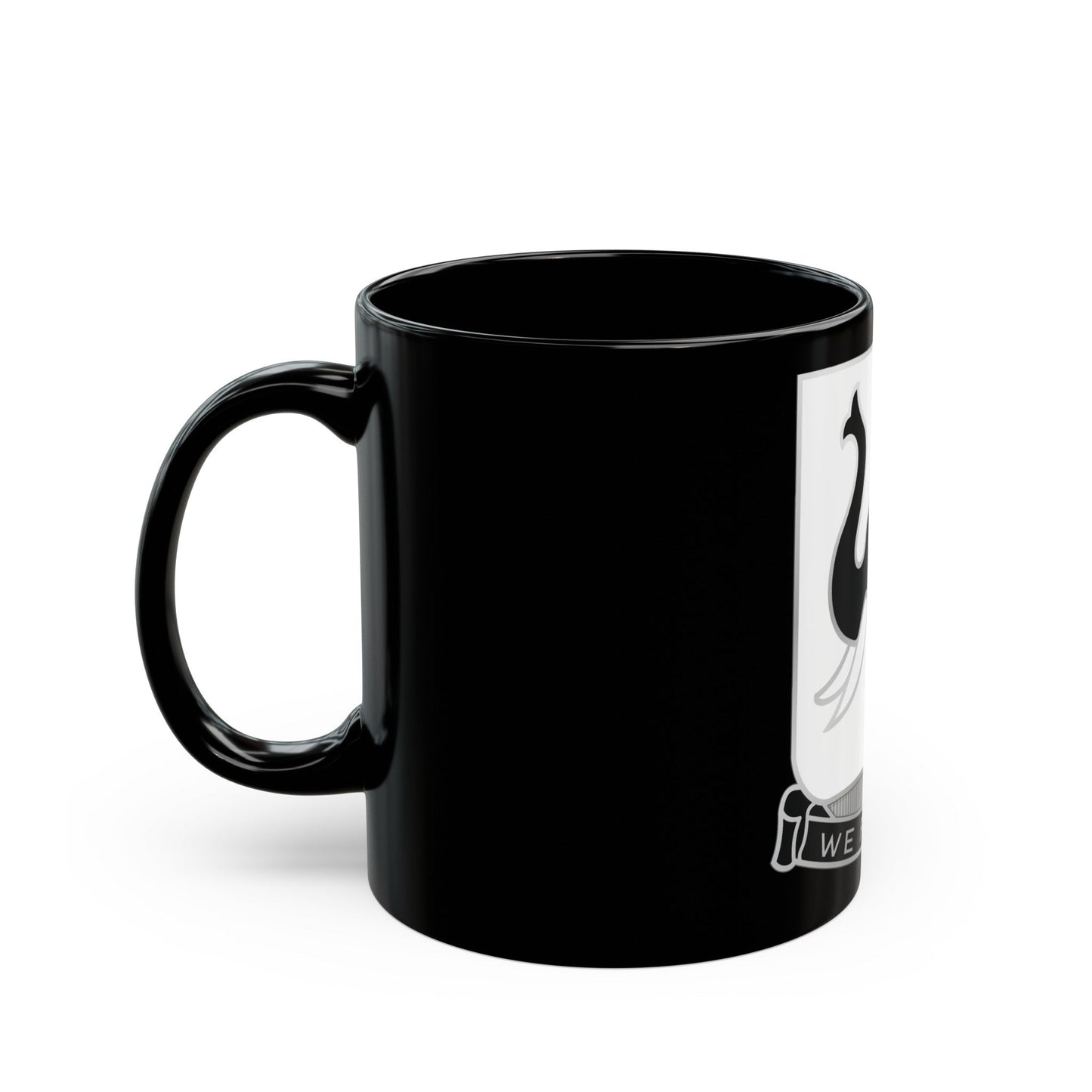 64 Armor Regiment (U.S. Army) Black Coffee Mug-The Sticker Space