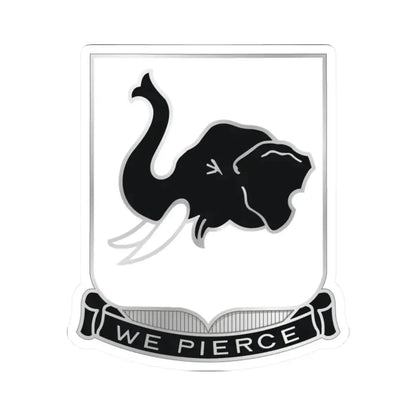 64 Armor Regiment (U.S. Army) STICKER Vinyl Kiss-Cut Decal 2 Inch White - The Sticker Space