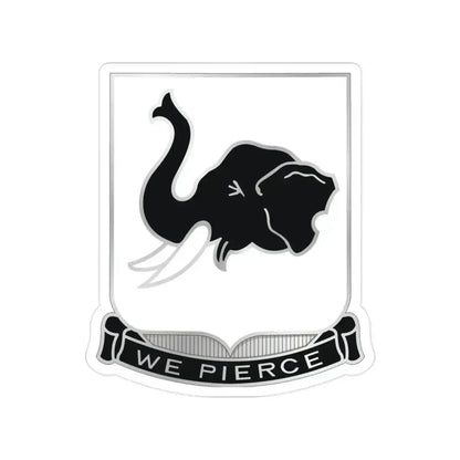 64 Armor Regiment (U.S. Army) Transparent STICKER Die-Cut Vinyl Decal 2 Inch - The Sticker Space
