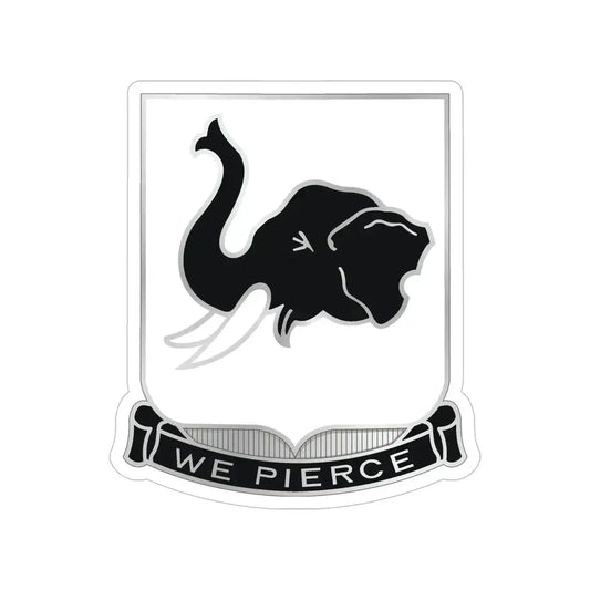 64 Armor Regiment (U.S. Army) Transparent STICKER Die-Cut Vinyl Decal 6 Inch - The Sticker Space